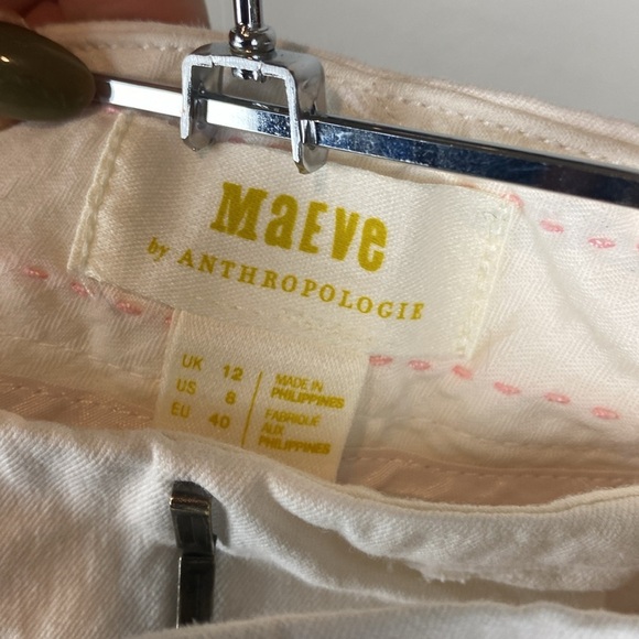 Anthropologie Maeve white trousers - Picture 6 of 6